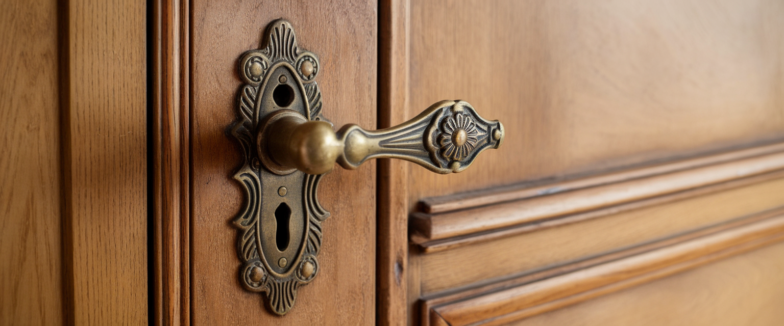 Poignées anciennes de porte : un charme rétro pour votre intérieur