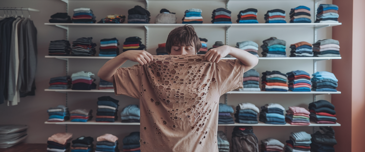 Comment se débarrasser des mites vêtements : astuces efficaces