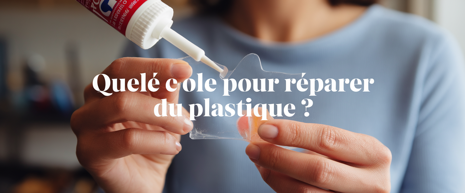  Quelle colle pour réparer du plastique ? 